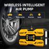 4-in-1 Car Jump Starter Power Bank with Air Compressor, 12V Portable Battery Booster for Auto Motorcycle LED Light & USB