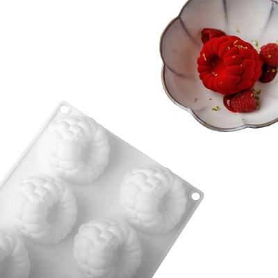 Raspberry Mousse Silicone Mold, In the French  Style Raspberry Shape for Chocolate Desserts and Baking