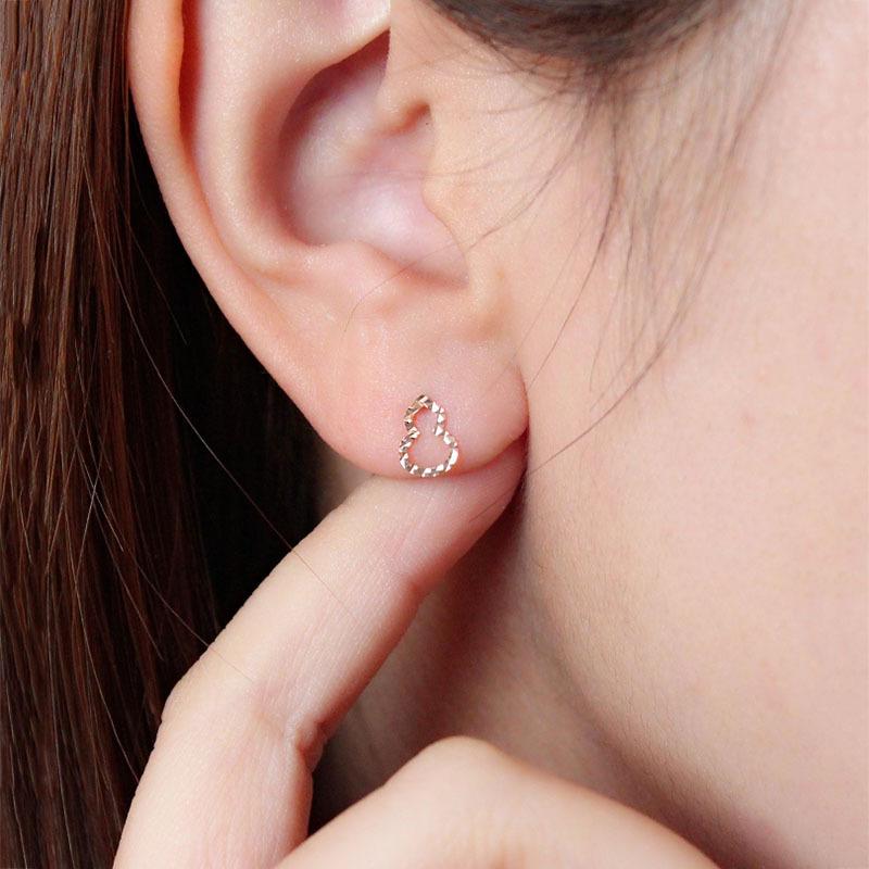 Exquisite Russian Purple Gold Car Flower Gourd Color Gold Stud Earrings Plated Rose Gold Lucky Fulu Earrings Small Jewelry