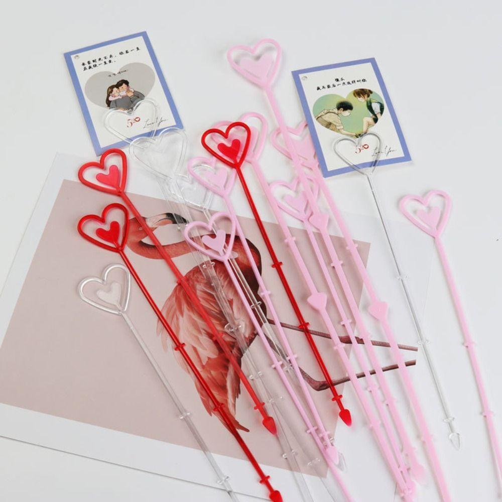 80Pcs Plastic Message Card Clip Multi-purpose Party Decoration Card Holder Bridal Shower