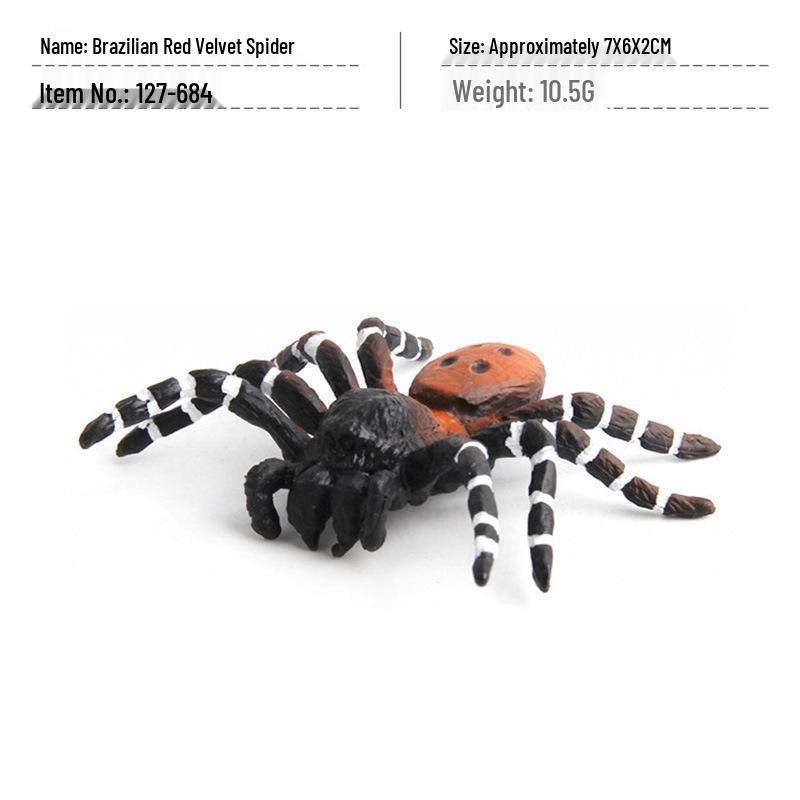 Cross-Border Children's Cognitive Insect Model Toy Set