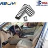 3Pcs AT Brake Clutch Pedals Pad Cover For Mercedes Benz W124 W202 W203 W140 W208