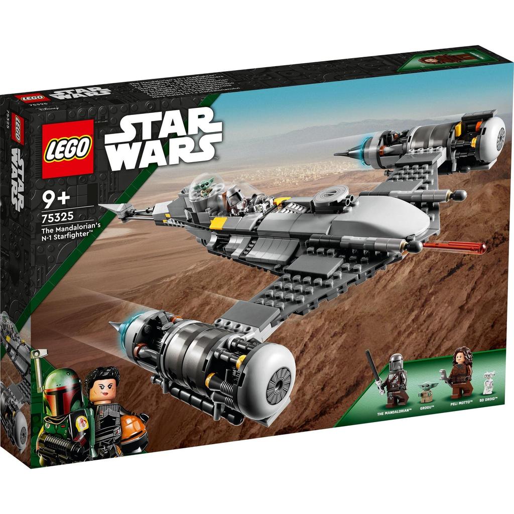 LEGO Star Wars Mandalorian Starfighter Spielzeug Geschenk Geburtstagsblock Weihnachten Jungen Mädchen Kinder 9 Jahre 10 Jahre 11 Jahre Grundschule