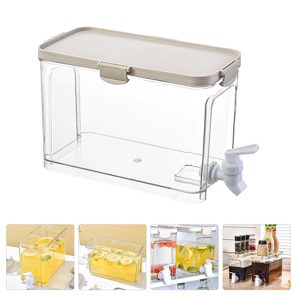 Cold Water Bottle Fridge Jug Pitcher Summer Pot Beverage Kettle with Faucet Refrigerator Dispenser Juice Bucket