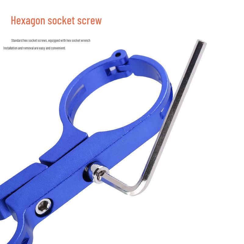 Multifunctional Aluminum Bicycle Extension Rack for Light and Meter