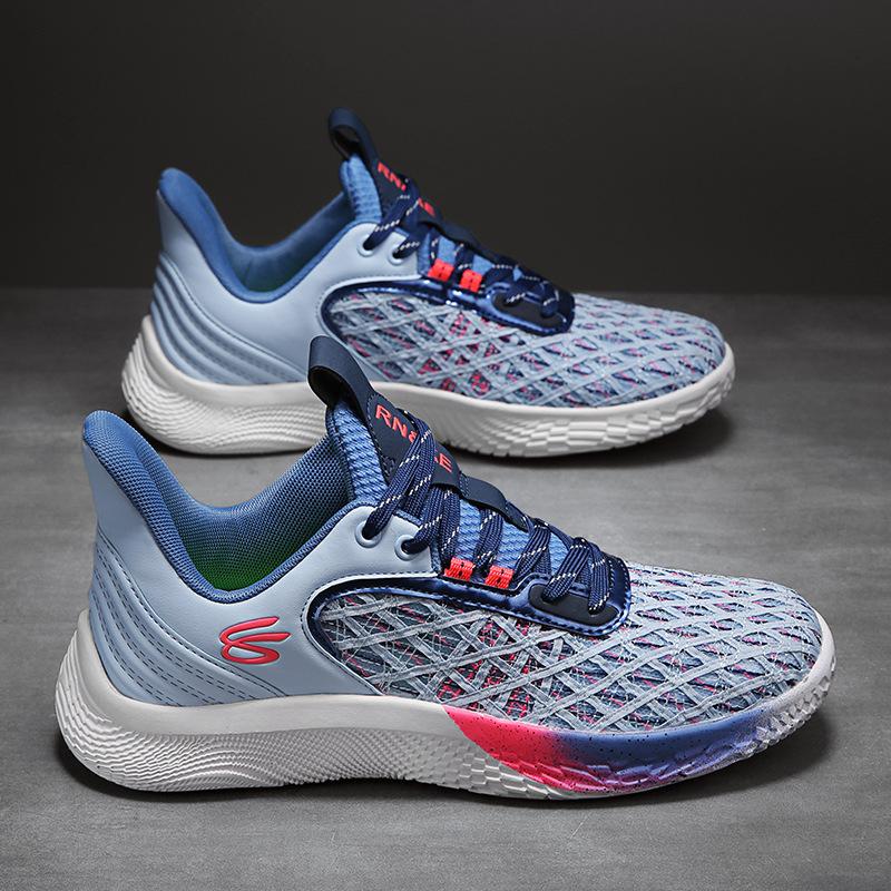 Curry 9 Actual Combat Rebound Basketball Shoes Men's Cement Floor Shock Absorption Boots Carbon Board Professional Sneakers Women's