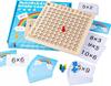 Multiplication Table Game Wooden Montessori Learning To Count