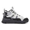 Fila Trek 1S Mid We Fleece Starry Sky Fashion Shock Absorption Durable Warmth Mid-Top Casual Shoes Women Sneaker Gray White F12W542121FTW