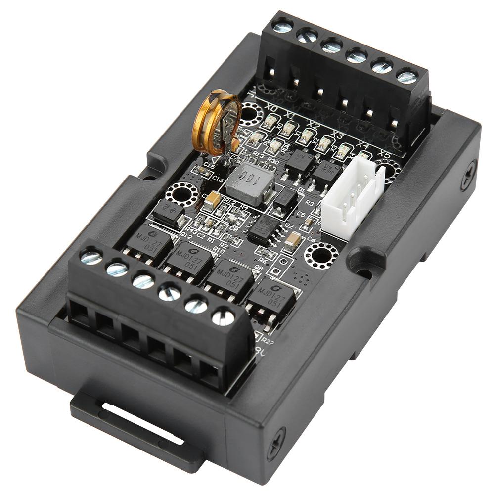 PLC Industrial Control Board FX1N10MT Programmable Relay Delay Module with Shell