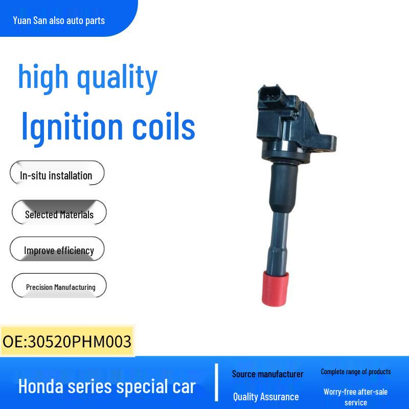 Compatible with Honda INSIGHT L3 3.0L, Yinsai High Voltage Ignition Coil Pack 30520PHM003 4 Cylinder