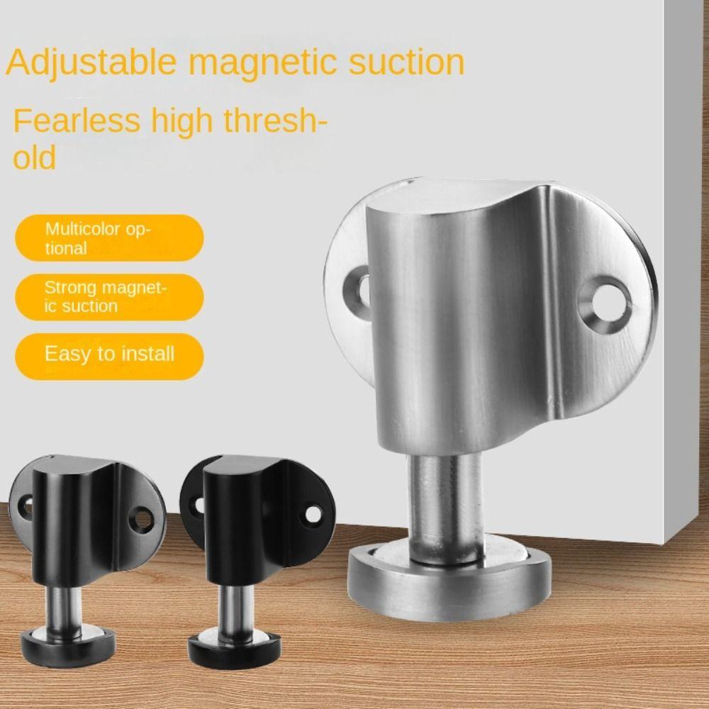 No Punching Invisible Door Stopper Wind-proof Door Suction Silent Magnetic Door Stop  Household