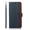 KHAZNEH For Samsung Galaxy XCover7 Pro Case RFID Blocking Wallet PU Leather Phone Cover with Strap