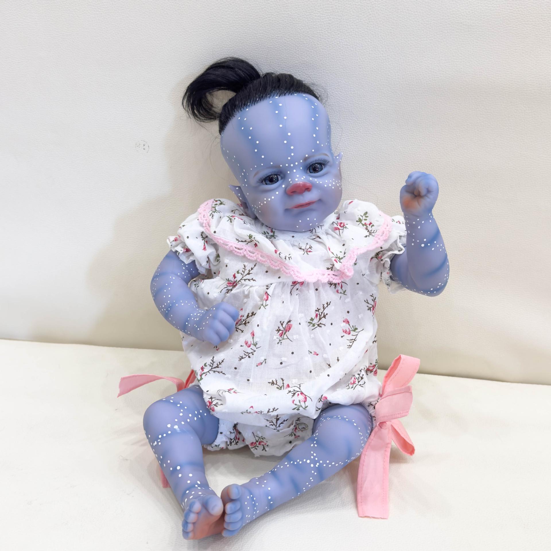 16 Reborn Avatar Doll - Realistic and Lifelike 45cm Cloth Body