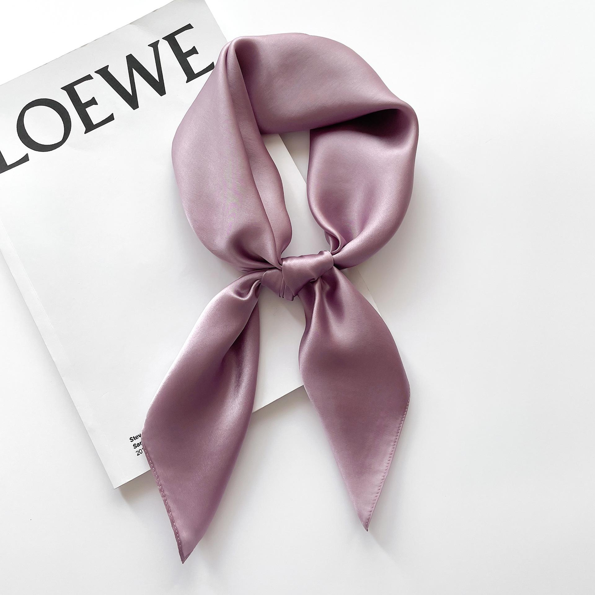 

Платок Носовой платок Однотонный Шейный платок для женщин Маленькие шали Накидки 1 шт. Бандана Головные платки 70x70 см Квадратная Повязка на голову Хиджаб Шарфы