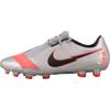 Phantom Venom Elite Fg Metallic Grey Crimson Sneakers AO7540-906