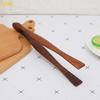 55KF Natural Wooden Tongs Bacon Steak Pastry Clamp Bread Clip Kitchen Tool