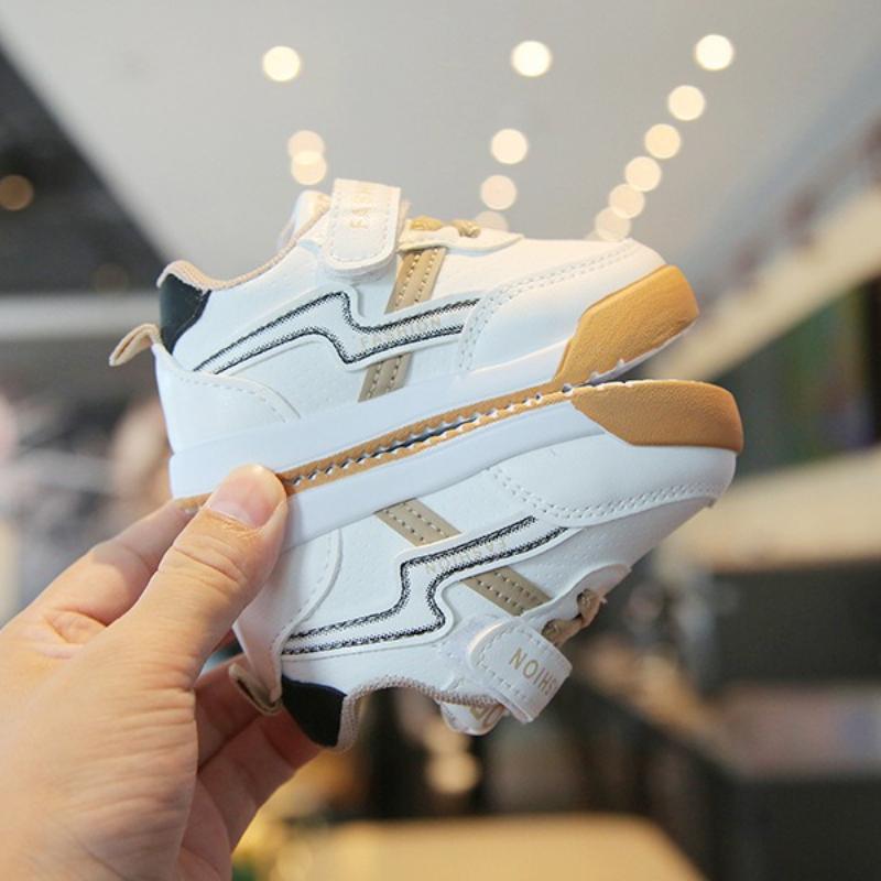 Fashion Baby Shoes 2025 Autumn New Kids Sneakers Simple Girls' Casual Shoe Soft Soled Boys Shoes Anti Slip Child First Walkers