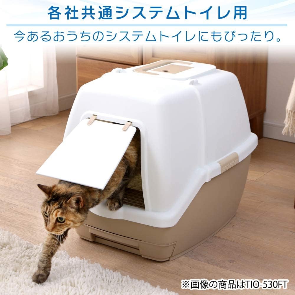 Iris Ohyama Cat Litter System Deodorizing Sheets for Cat Toilet 30 Sheets x 4 Bags Citric Acid Deodorizing 30 Sheets x 4 Pieces TIH-30C
