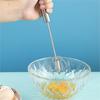 1PC Semi-automatic Egg Beater For Household Small Household Handheld Mini Multi-function Milk Beater Stainless Steel Hand Mixer
