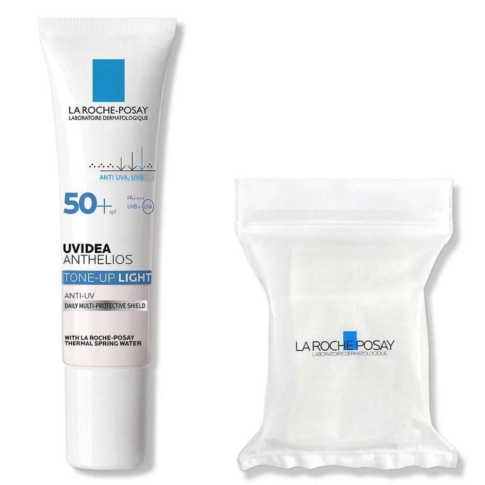 

La Roche-Posay Uvidea Anthelios Tone-Up Light Cream 30 мл + 30 ватных дисков, 1 комплект