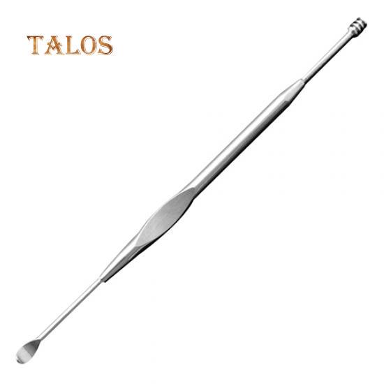 Health Ear Care Dual-Head Stainless Steel Earpick Wax Remover Curette Cleaner