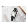 Casio Standard Series Silver Square Retro Art Quartz Movement Leather Strap Watch Women watches LTP-V007L-7E1