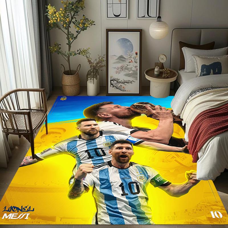 Ronaldo's Legacy: Number Journey carpet Doormat Living room and bedroom mats Art Office chair cushion Doormat