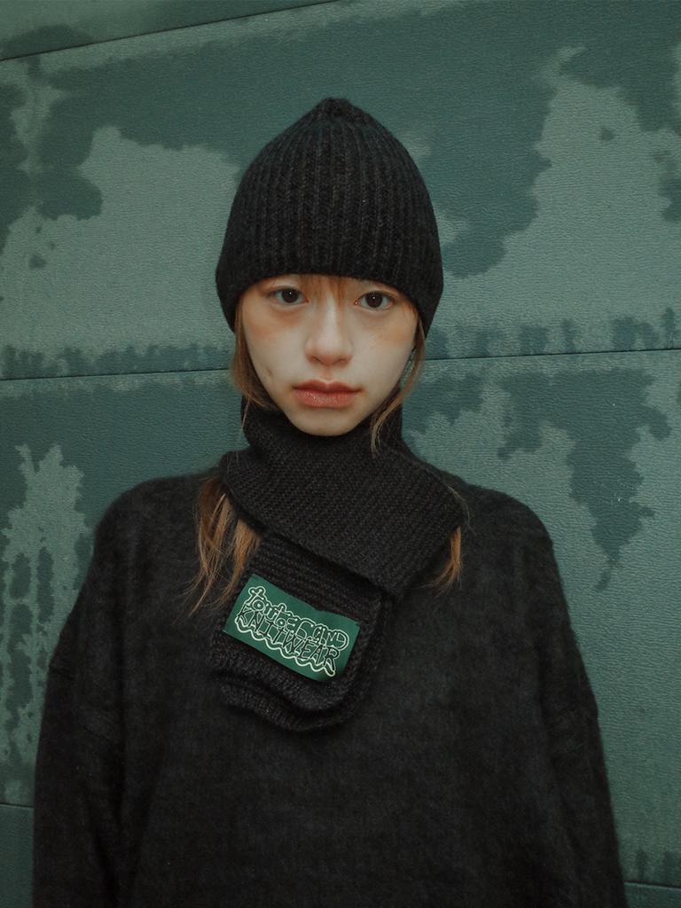 TOWTOW ARCHIVE Cozy Beanie Black