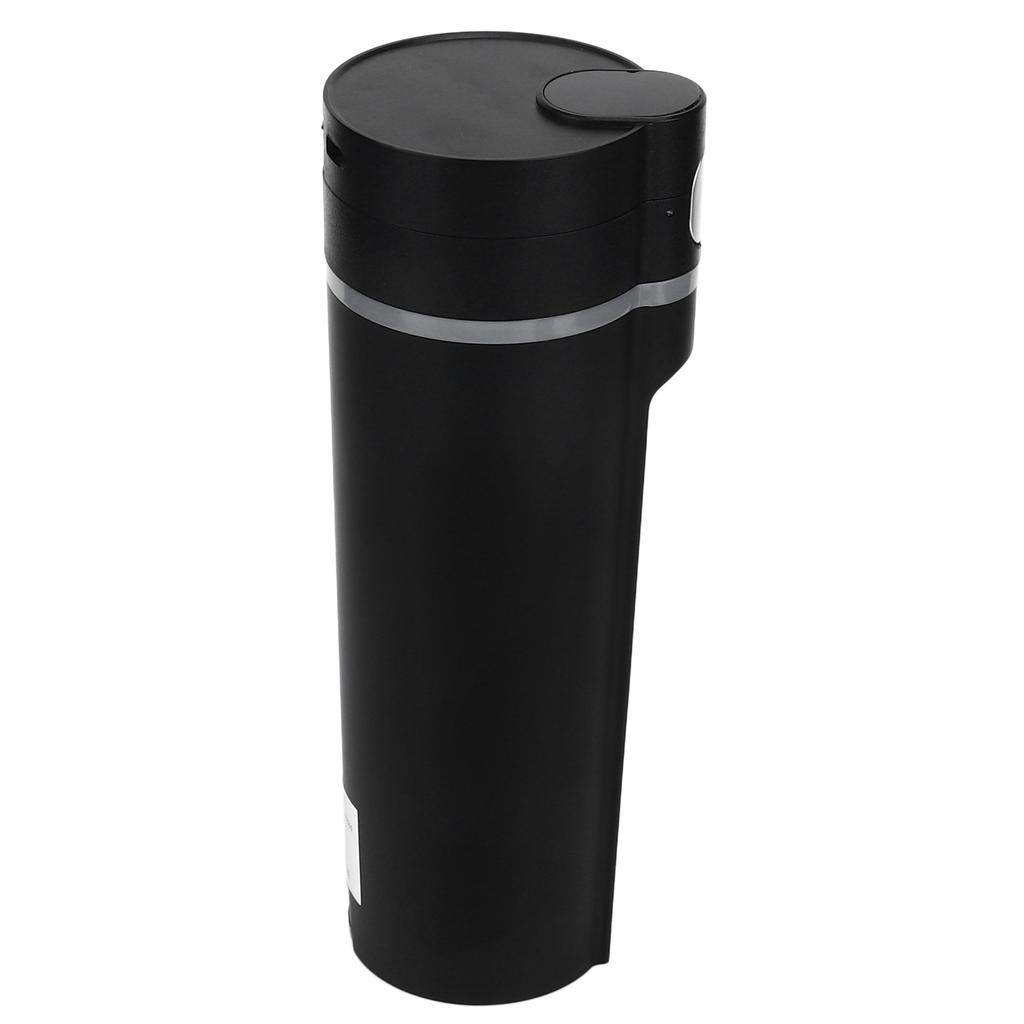 Elektrický vyhřívaný cestovní hrnek 450ml Chytrá regulace teploty Nízká hlučnost Černý Chytrý vyhřívací hrnek do auta