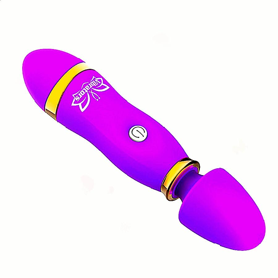 12 Speeds Powerful Magic Wand Vibrators AV Stick Dildo Vibrator Clitoris Stimulator G-spot Massage Orgasm Sex Toys For Women