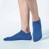 Five-finger Socks, Men's Short Breathable Socks, Spring and Summer Five-toe Socks, Cotton Socks with Separate Toes, Colored Cotton Socks