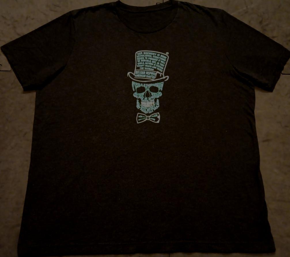 Unisex 2XL Taxman Brewing Co Graphic Skull Beer Collection T Shirt S разноцветный