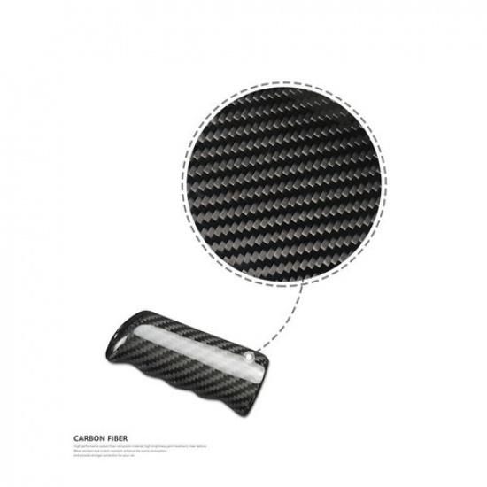 Carbon Fiber Car Handbrake Grips Cover Repalce Trim Benz G Class W463 2000-
