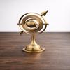 Brass Armillary Sphere Zodiac Globe, Celestial Desk Decor
