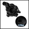 Thermostat Housing Assembly Replacement for BMW 135i 2011-2013, No.11537601158 Plastic Metal Black 1 Pc