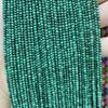 Premium Natural Malachite Small Round Loose Beads for DIY Bracelets