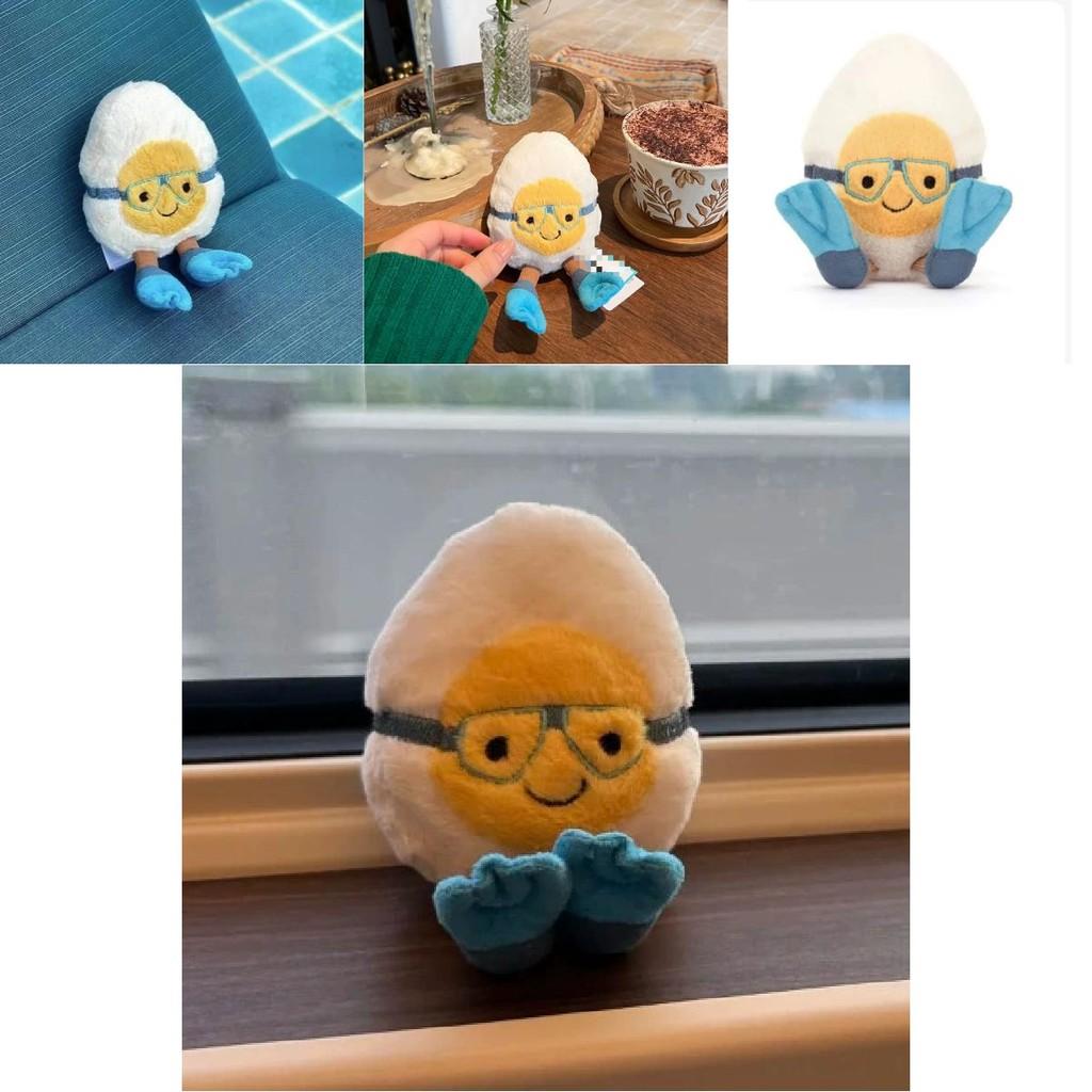 Cartoon Diving Egg Plush Doll Children Toy For Kids And Collectors