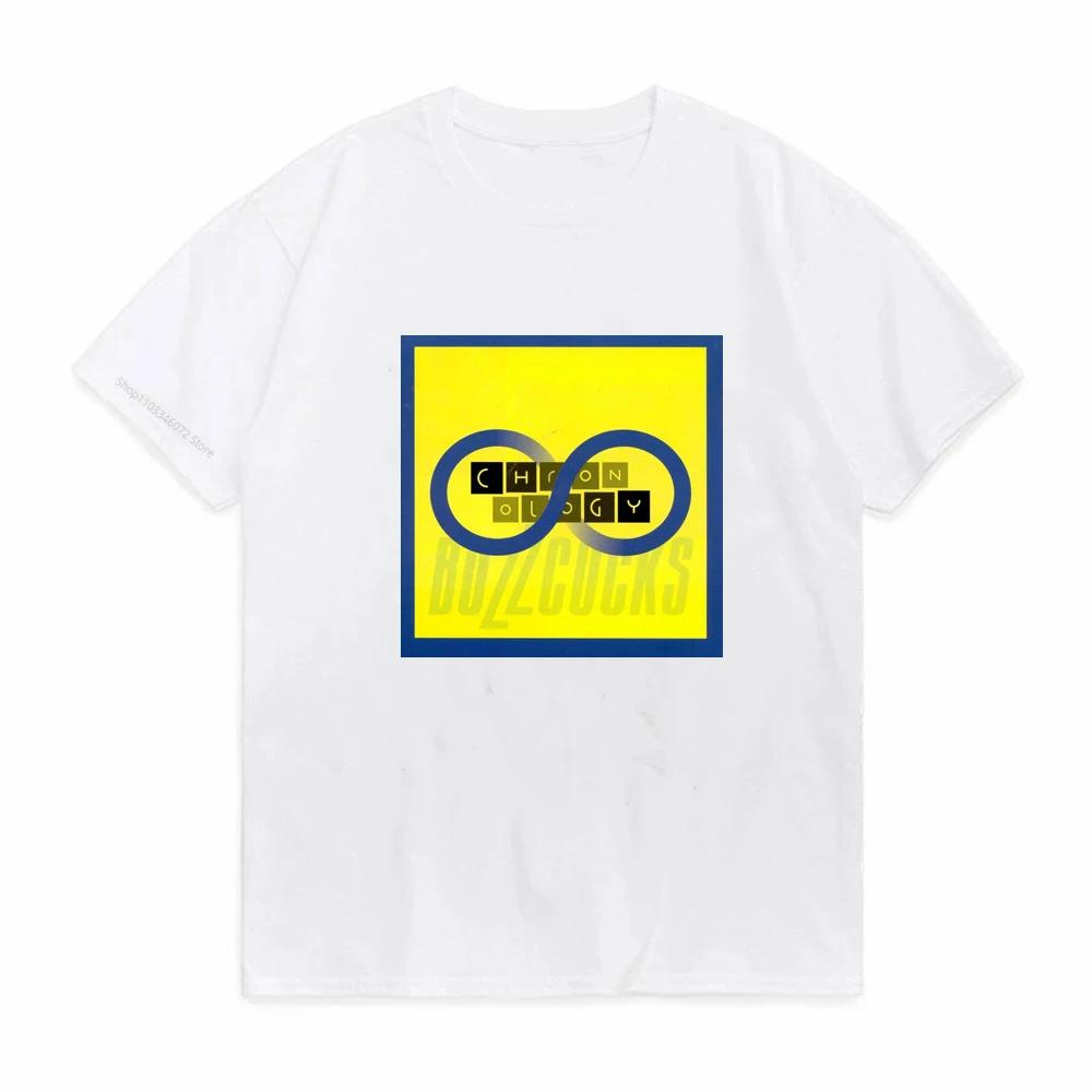 Buzzcocks Unisexs Tshirt British Punk Rock Band T Shirt Harajuku Unisex Short Sleeved Tees Loose Pure Cotton Tops For Male