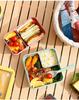 Compact Microwaveable Lunch Box with Compartments for Students & Office Workers