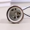 E27 Ceramic Screw Light Base Light Socket Round Led Filament Lamp Holder Indoor Led Lamp Part Easy To Install For Led Light