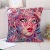 Pillowcase Eunpyon Art Decorative Cushion Cover x Cushions Home Decor Couple Pillow Pillowcases  Pilow Cases  Fall