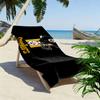 Pittsburgh Steelers Print Beach Towel, Large Soft Quick Dry Towel for Beach Camping Swimming