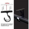 1Pc Home Ceiling Rod Installation Hook Wall-Mounted Drapery Hanging Rack  For Kitchen Living Room