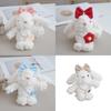 Plushie Cute Rabbit Keychain With Soft Long Fur For Bag Accessories