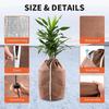 Waterproof Winter Flowerpot Antifreeze Cover Plant Frost Protection Bag with Zipper Drawstring Garden Plant Cover