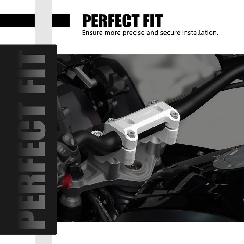 For BMW R1250GS R1200GS GSA Handlebar Riser 45MM R 1250 GS R1250GS Adventure 2019-2023 R 1200 GS R1200GS Adventure 2014-2018