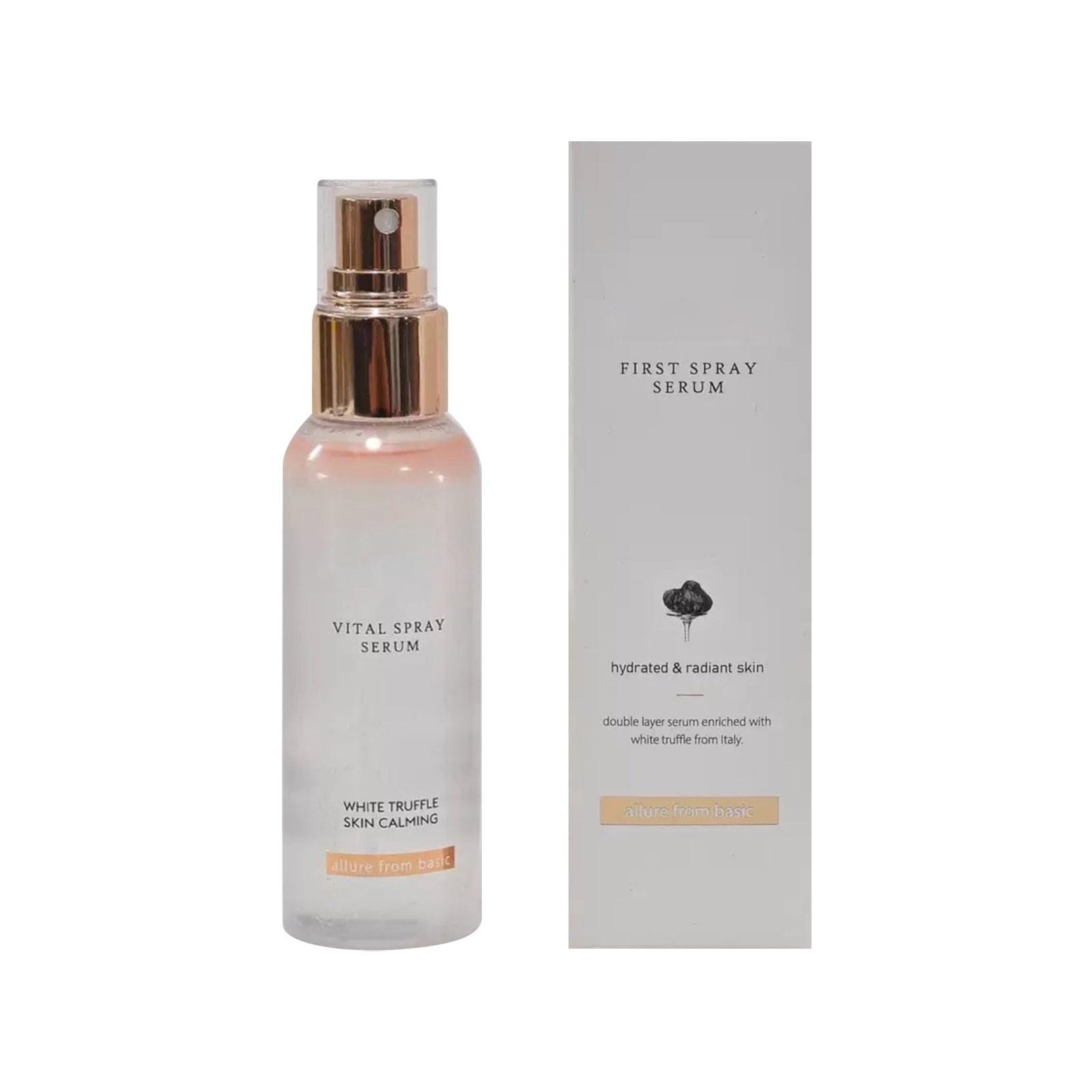 

Спрей-эссенцияWhite Truffles Lightweight Facial MoisturizerBrightening EssenceMulti-Active Spray Essence 100 мл One Size розовый