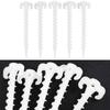 Nails Long Fixed Pegs Nail Outdoor Tool Tent Pegs Horn Nails Luminous Tent Nails Ground Screw Pegs