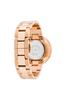 ARNE JACOBSEN ROMAN 53311-1631, 34mm, Nordic Design, Water Resistant (Quiet Design with No Second Hand), White with Rose Gold Bracelet