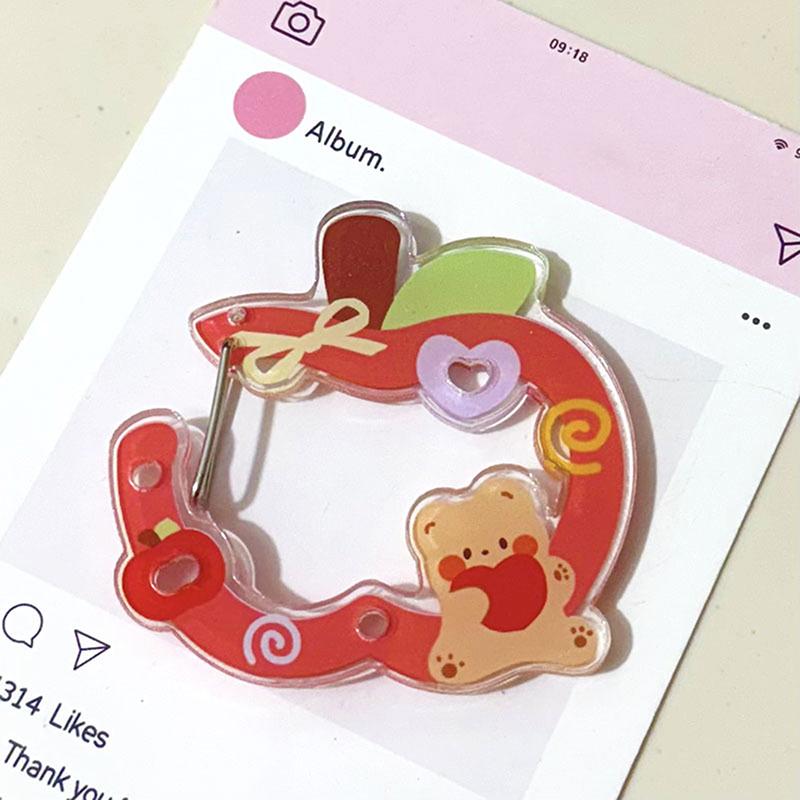 

Милые альпинистские карабины-брелоки, акриловые подвески специальной формы, многофункциональные брелоки, девчачьи украшения для сумки, подарки